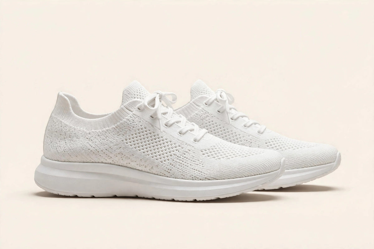 Essential White Knit Runners