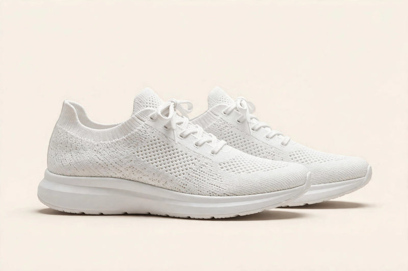 Essential White Knit Runners