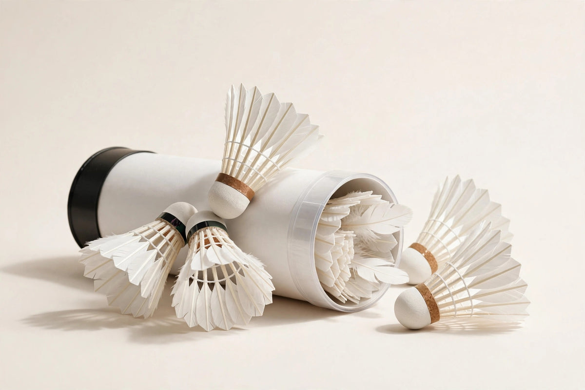 Feather Shuttlecock Set (12)