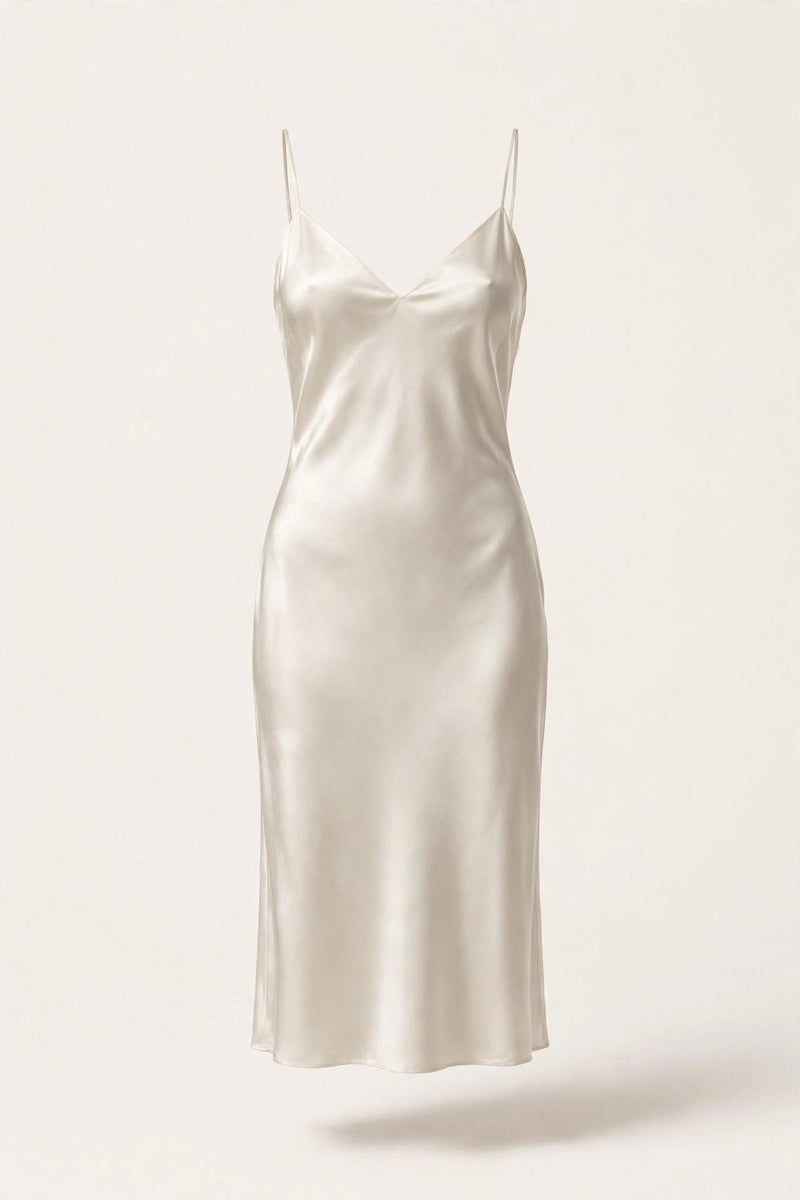 Ivory Slip Dress