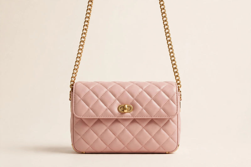 Quilted Chain Crossbody