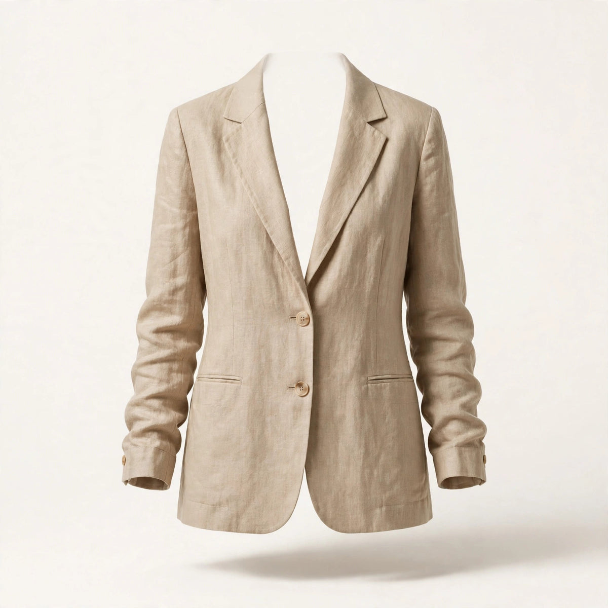 Relaxed Linen Blazer