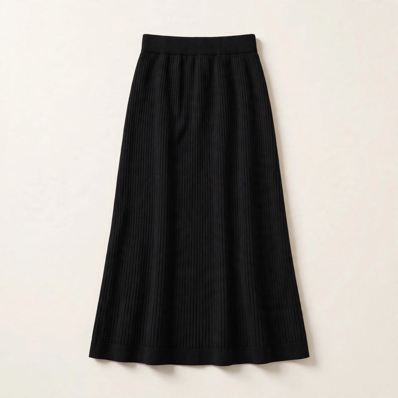 Sculpt Knit Midi Skirt