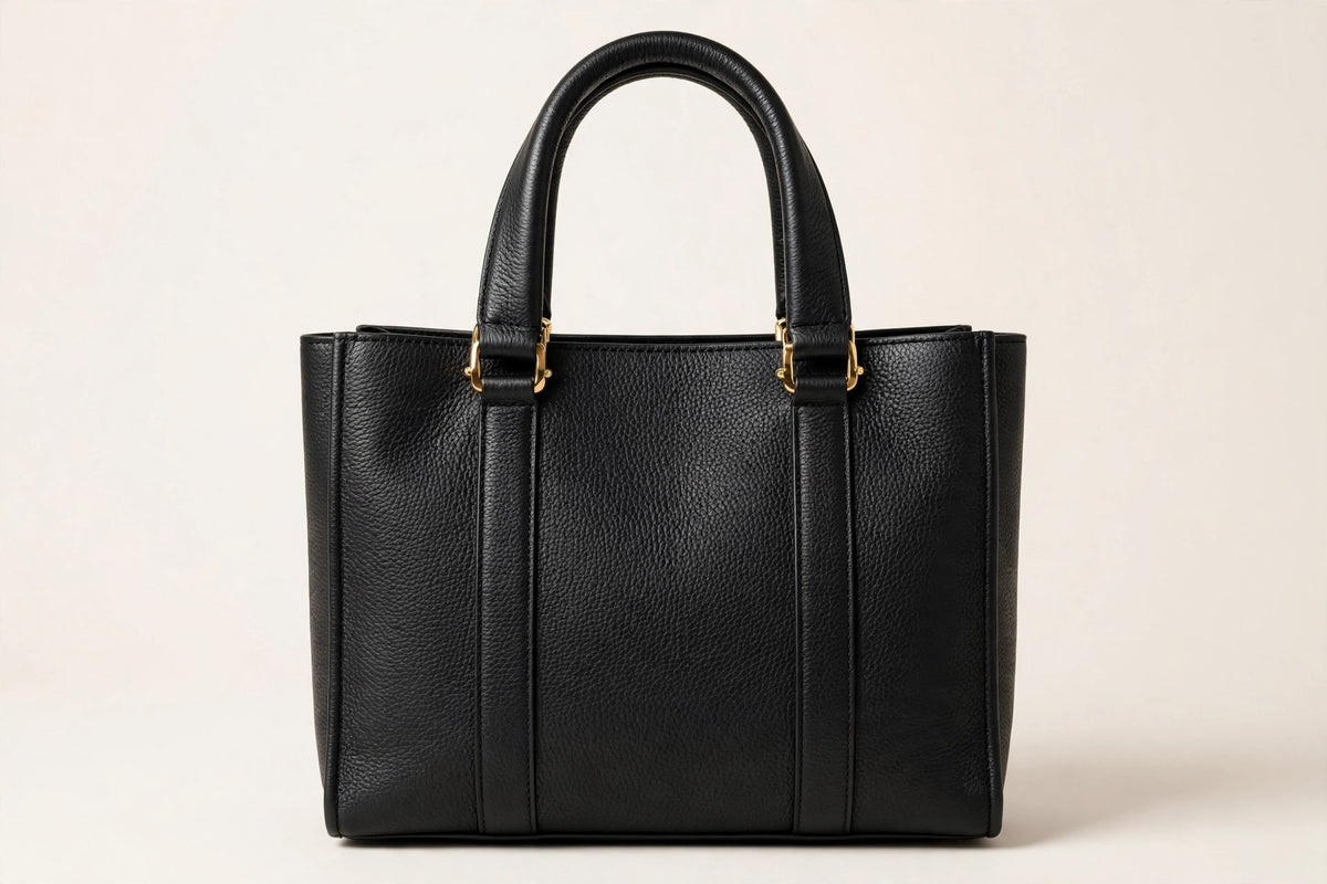 Structured Leather Tote