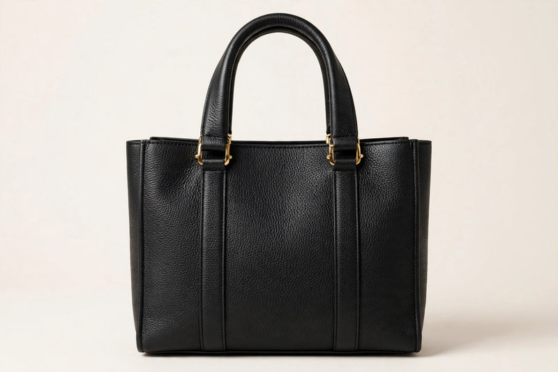 Structured Leather Tote